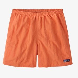 Patagonia Orange Men’s Baggies 5”